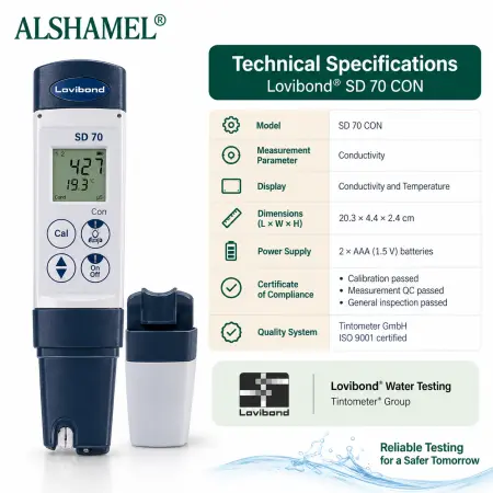 SD 70 Water Conductivity Testing Meter