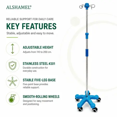 I.V. Pole (Infusion Stand)