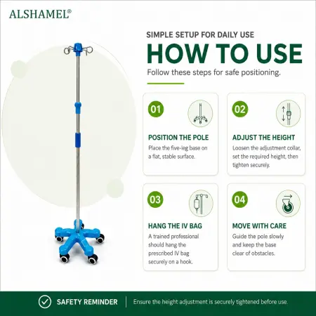 I.V. Pole (Infusion Stand)