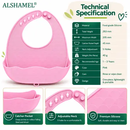 Silicone Baby Bib