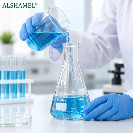 Triangle Glass Flask