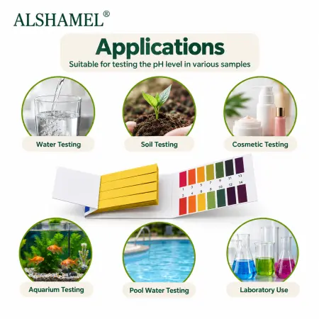 Universal pH Indicator Test Strips 1–14