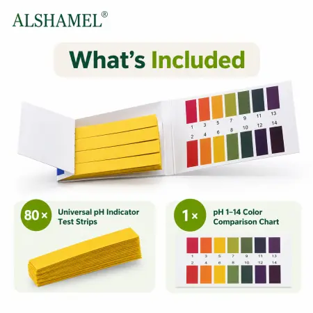 Universal pH Indicator Test Strips 1–14