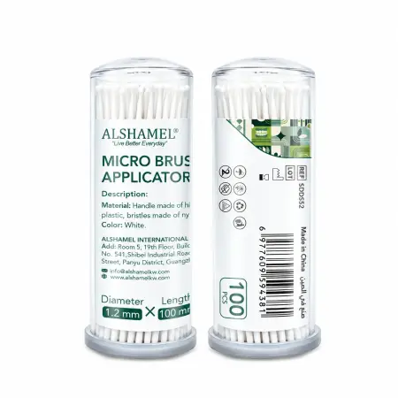 1.2 mm Micro Brush Applicators (White)