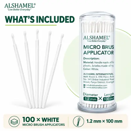 1.2 mm Micro Brush Applicators (White)