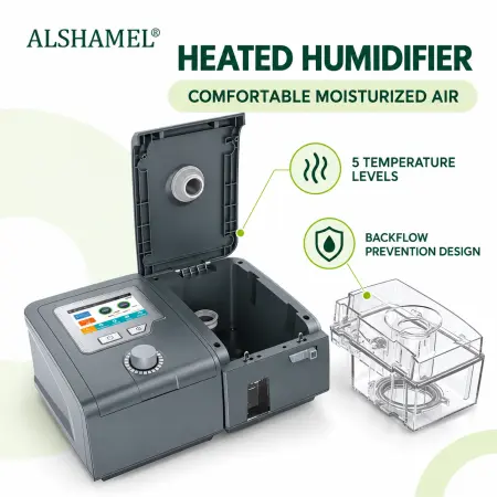 CPAP / APAP Breathing Therapy Device