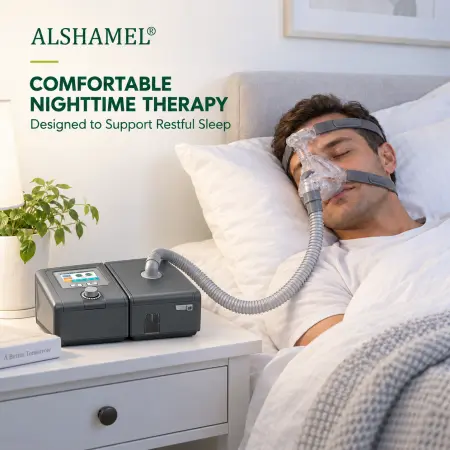 CPAP / APAP Breathing Therapy Device