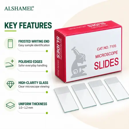 Microscope Slides (Frosted)