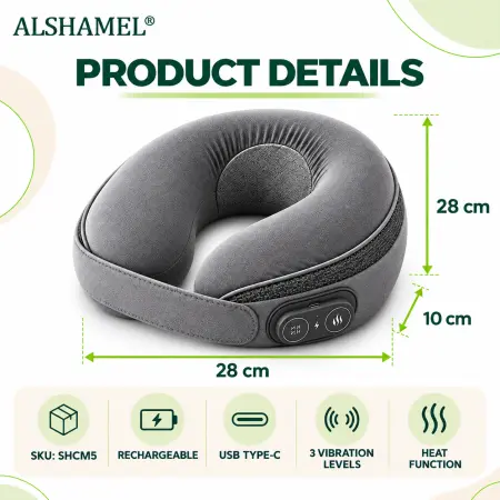 Heated Neck Pillow & Massager