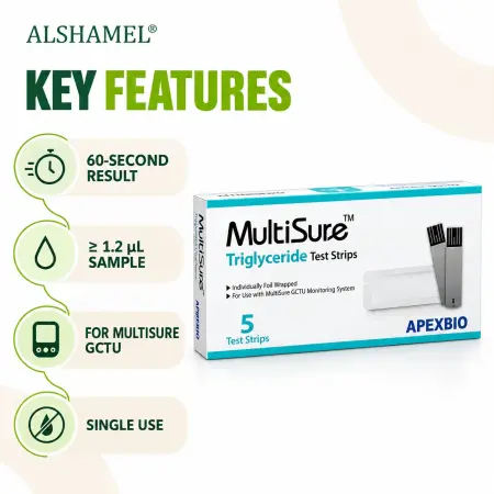 MultiSure Triglyceride Test Strip