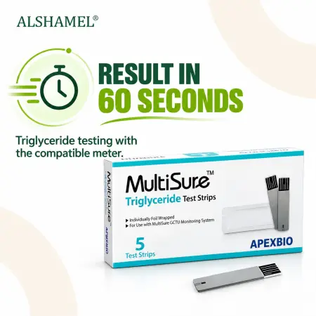 MultiSure Triglyceride Test Strip