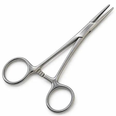 Kelly Hemostatic Forceps, Straight, 5 1/2"