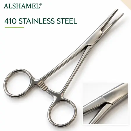 Kelly Hemostatic Forceps, Straight, 5 1/2"