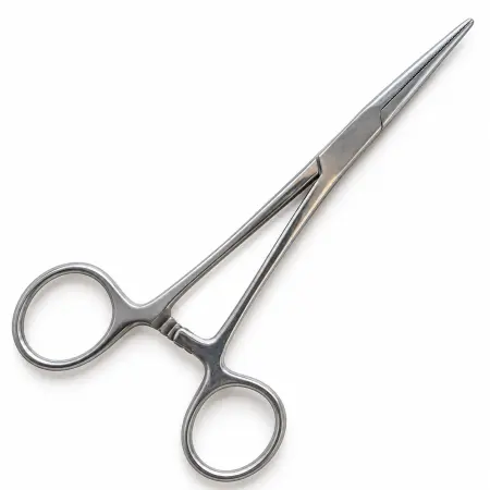 Kelly Hemostatic Forceps, Straight, 6 1/4"