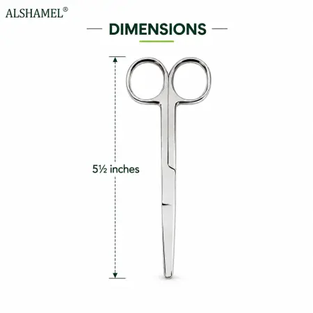 Straight Surgical Scissors, Sharp/Blunt, 5½″