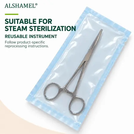 Kelly Hemostatic Forceps, Curved, 6 1/4"