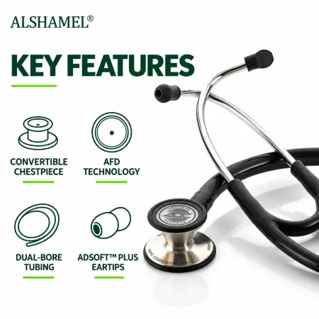 Adscope® 601 Convertible Cardiology Stethoscope