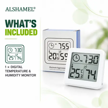 Atomic Thermo Hygro Clock