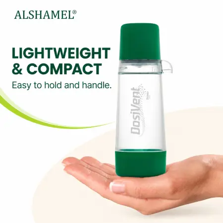 DosiVent Valved Holding Chamber Without Mask for Adults
