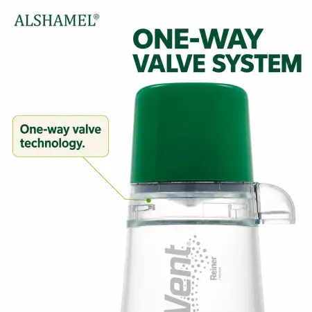 DosiVent Valved Holding Chamber Without Mask for Adults