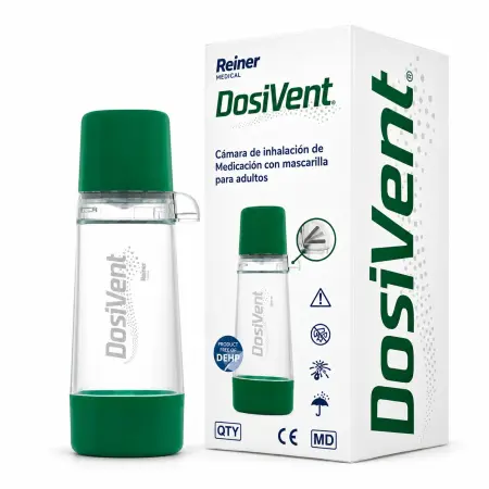DosiVent Valved Holding Chamber Without Mask for Adults