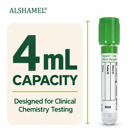 4.0 mL Lithium Heparin Tube