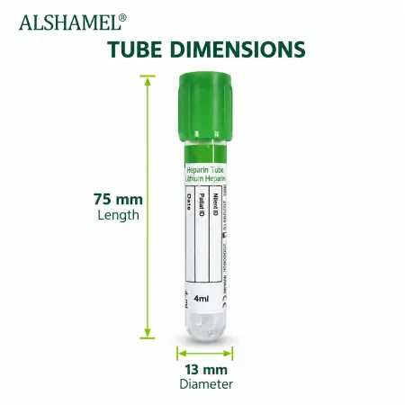 4.0 mL Lithium Heparin Tube