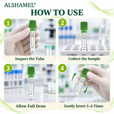 4.0 mL Sodium Heparin Tube