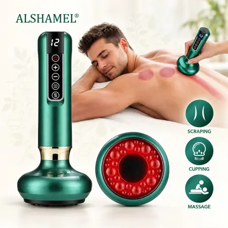 Electric Cupping Therapy Massager Machine