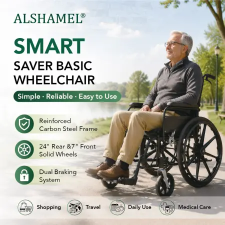 Smart Saver Basic Manual Wheelchair