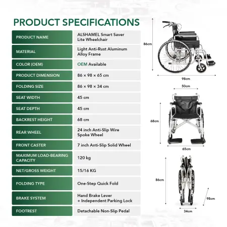 Smart Saver Lite Wheelchair