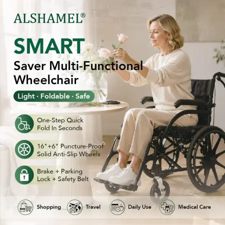 Smart Saver Multi-Functional Wheelchair