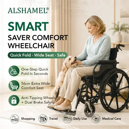 Smart Saver Comfort Wheelchair