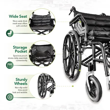 Smart Saver Comfort Wheelchair