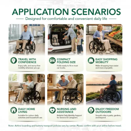 Smart Saver Comfort Wheelchair