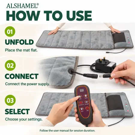 VibraHeat Massage  Mattress