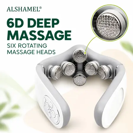 6D Neck Heating and Massager