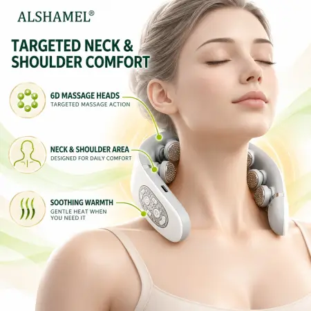 6D Neck Heating and Massager