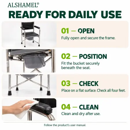 Commode & Shower Chair