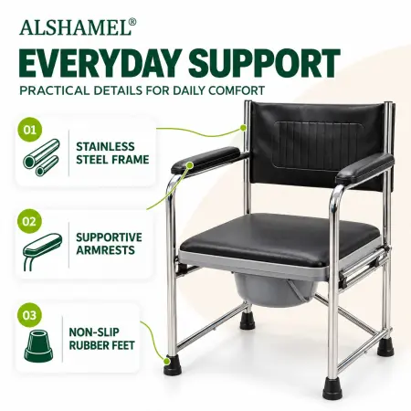 Commode & Shower Chair